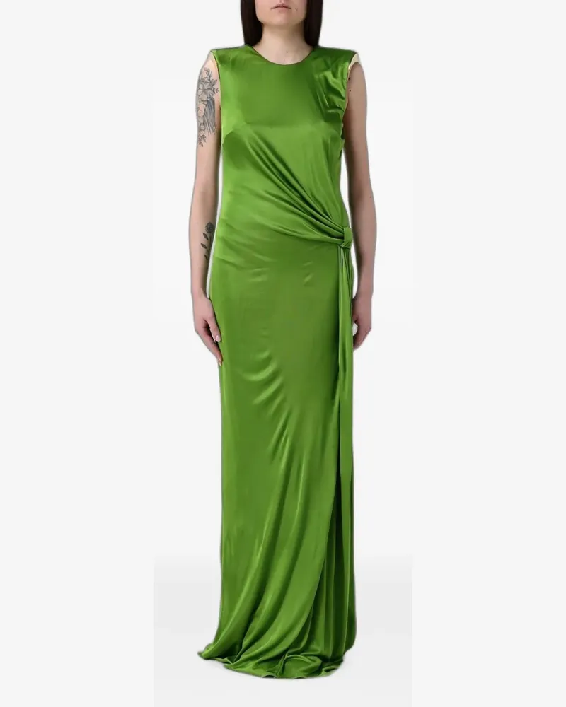Elisabetta Franchi Rückenfreies Kleid - Grün Grün