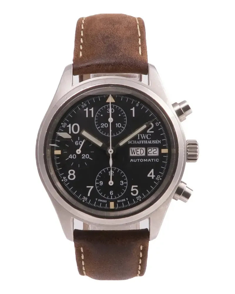 IWC Pilot's Chronograph 39mm watch - Schwarz Schwarz