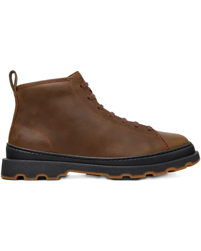 Camper Brutus Wanderstiefel mit dicker Sohle - Braun Braun