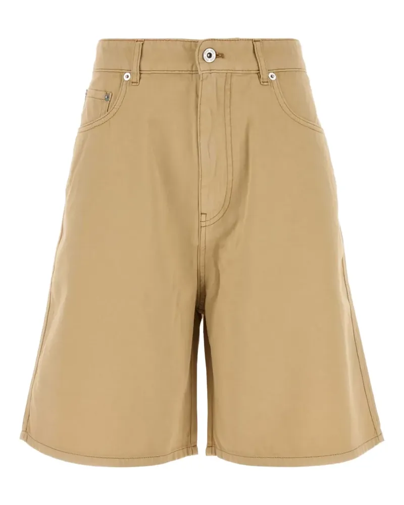 Miu Miu five-pocket bermuda shorts - Nude Nude