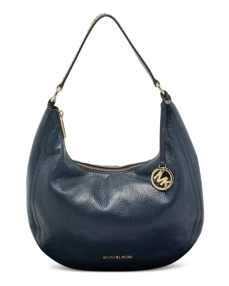 Michael Kors Lidia leather shoulder bag - Blau Blau