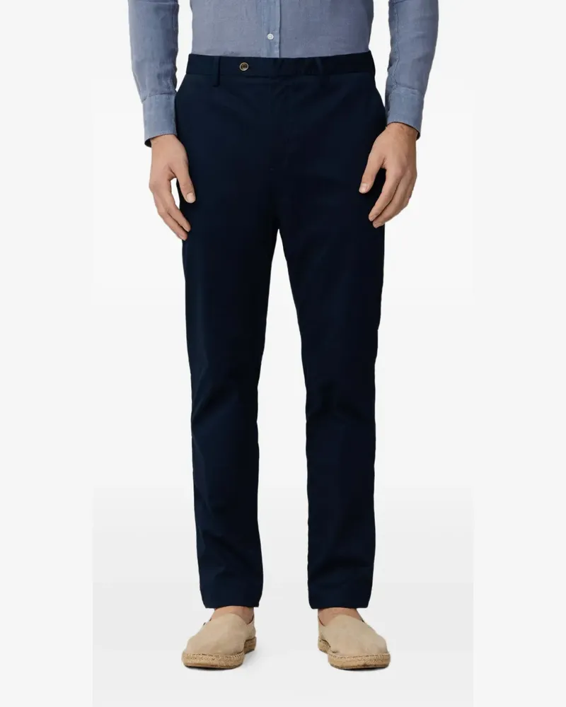 Hackett Sanderson Hose mit Gürtelschlaufen - Blau Blau