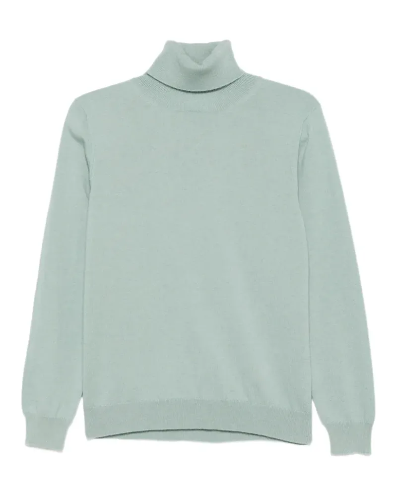 Malo Langärmeliger Rollkragenpullover - Grün Grün
