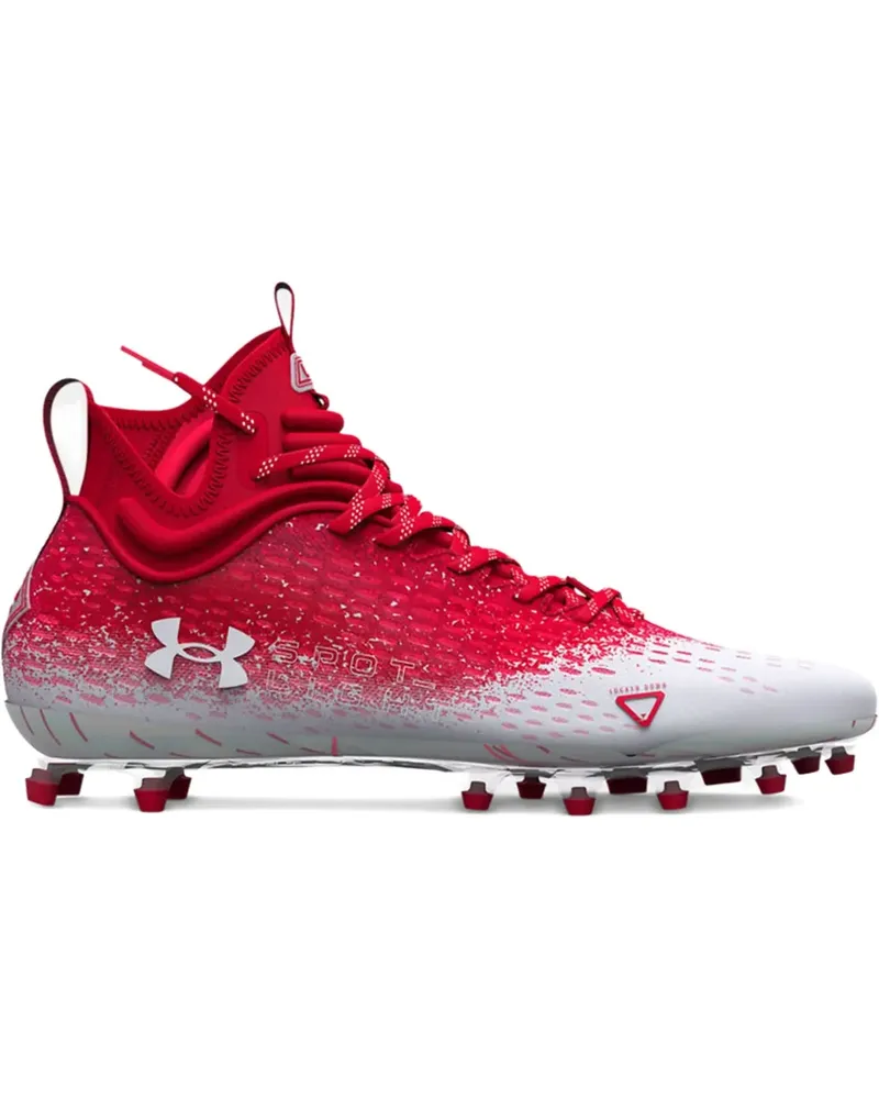 Under Armour Spotlight Lux MC "Red/White" Fußballschuhe - Rot Rot