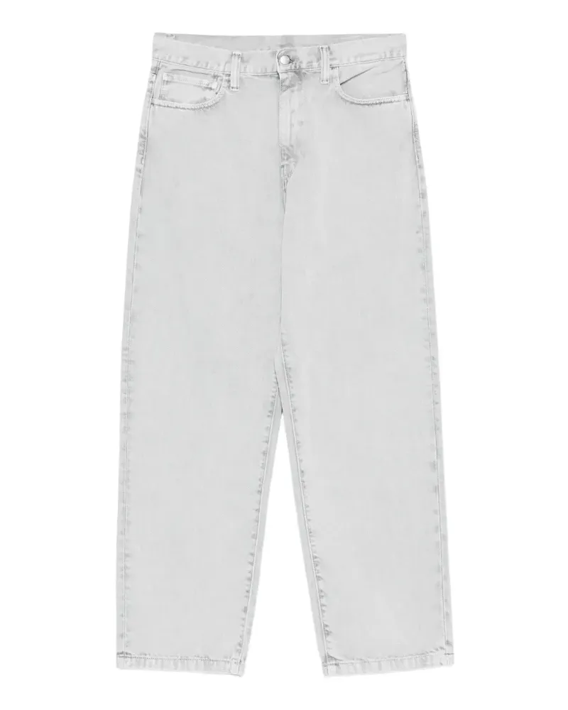 Carhartt WIP logo-detail jeans - Grau Grau