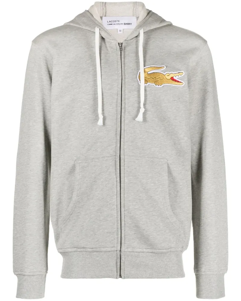 Comme des Garçons Jacke mit Logo-Patch - Grau Grau
