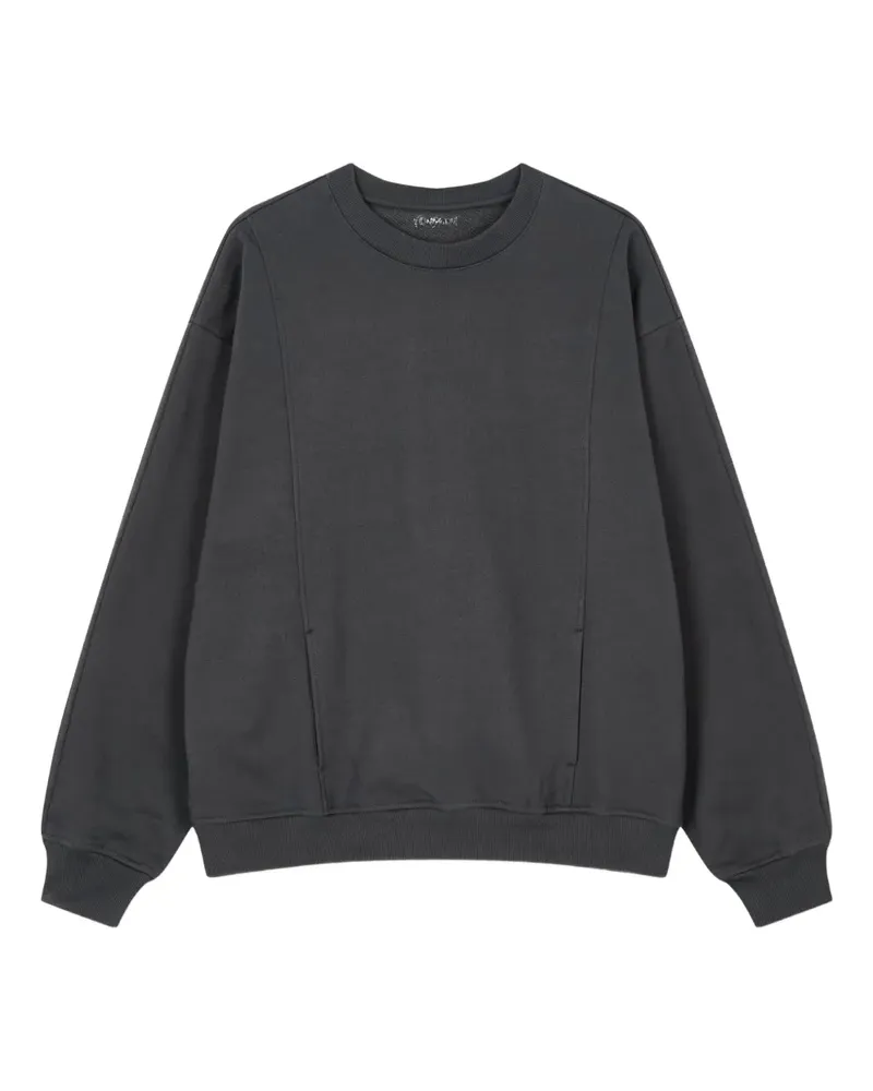 STUDIO TOMBOY Sweatshirt mit Rundhalsausschnitt - Grau Grau