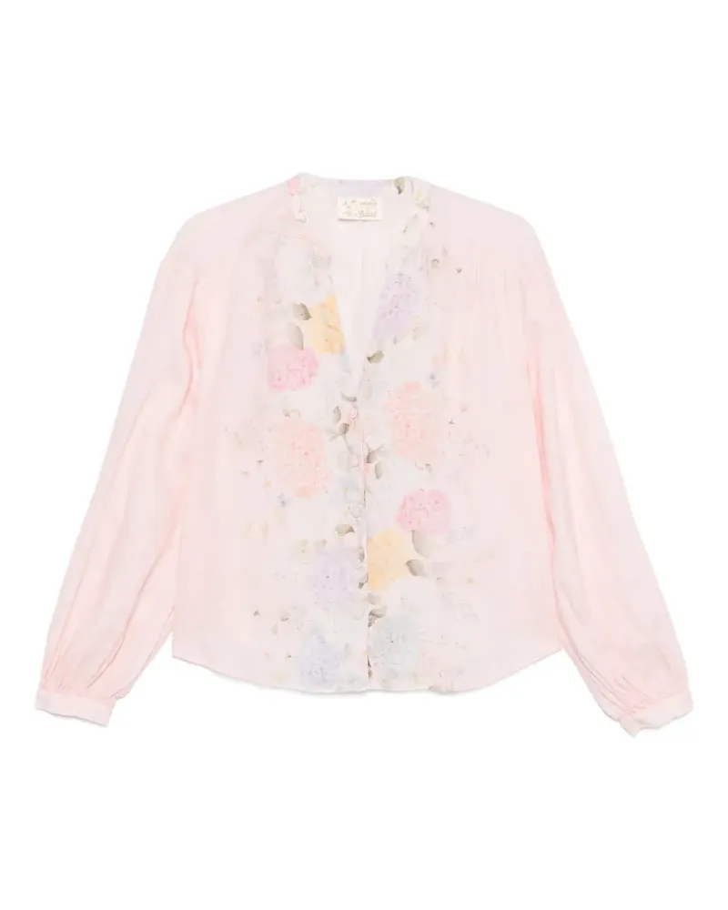 MC2 Saint Barth Liona long sleeve blouse - Rosa Rosa