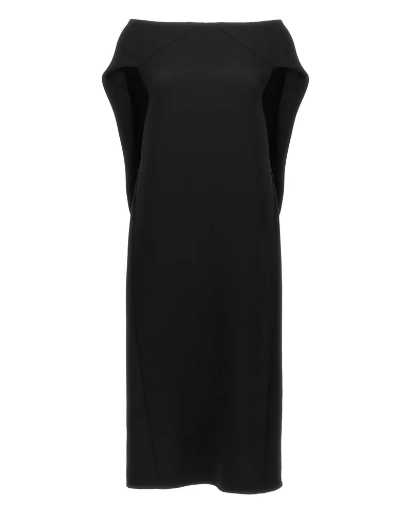 The Row Schulterfreies Kleid - Schwarz Schwarz