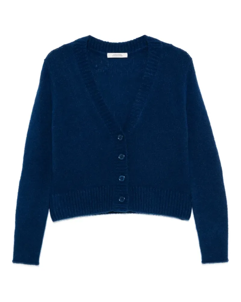 Dorothee Schumacher Cardigan mit V-Ausschnitt - Blau Blau