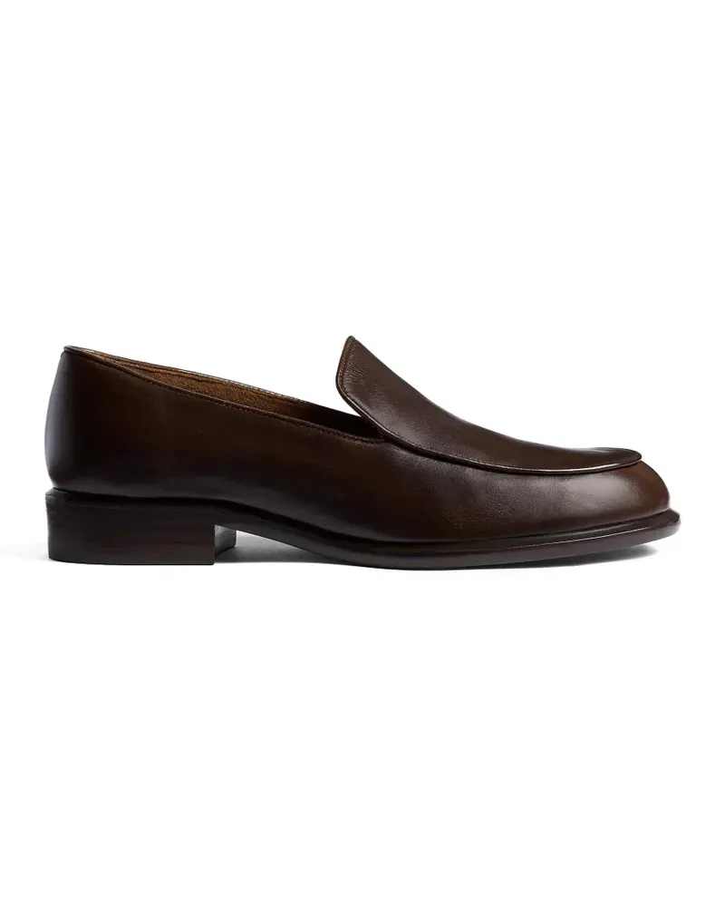 KHAITE Miles loafers - Braun Braun