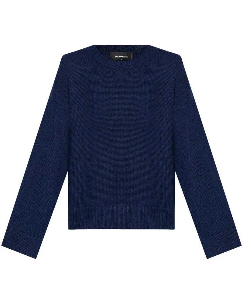 Dsquared2 Pullover mit Rundhalsausschnitt - Blau Blau