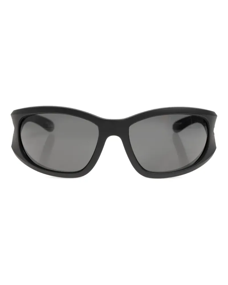 Diesel oval frame sunglasses - Schwarz Schwarz