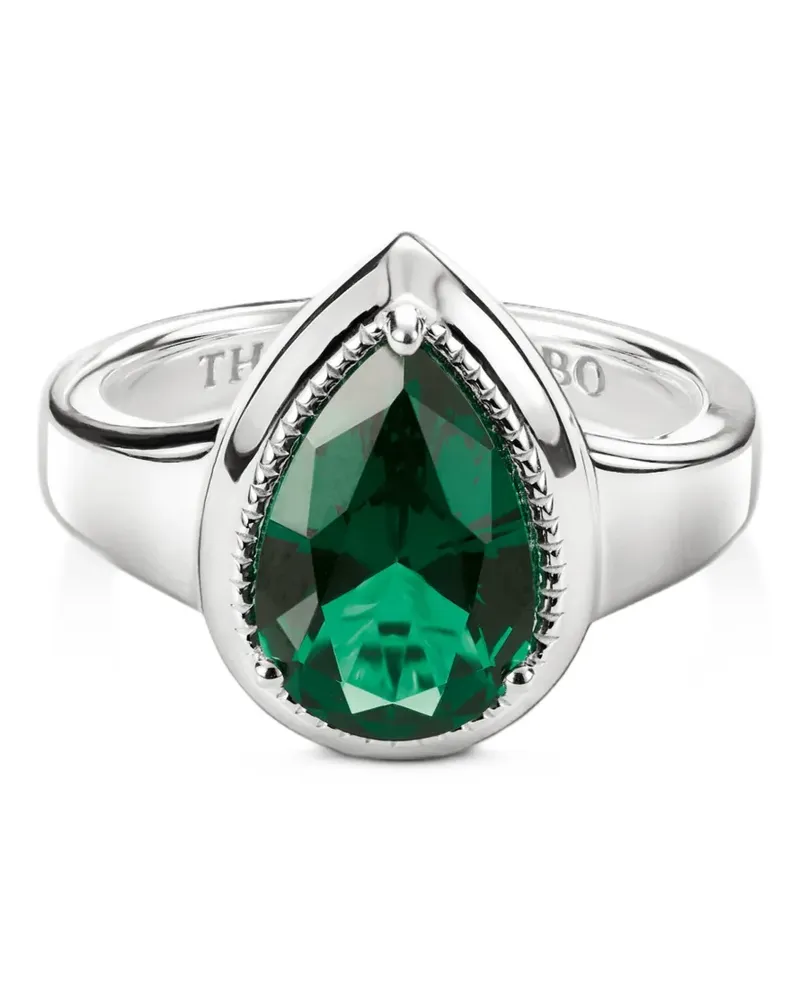 Thomas Sabo Elyndra Ring mit Tropfenschliff - Silber Silber
