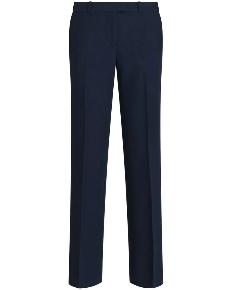 Etro Klassische Hose mit Bügelfalten - Blau Blau