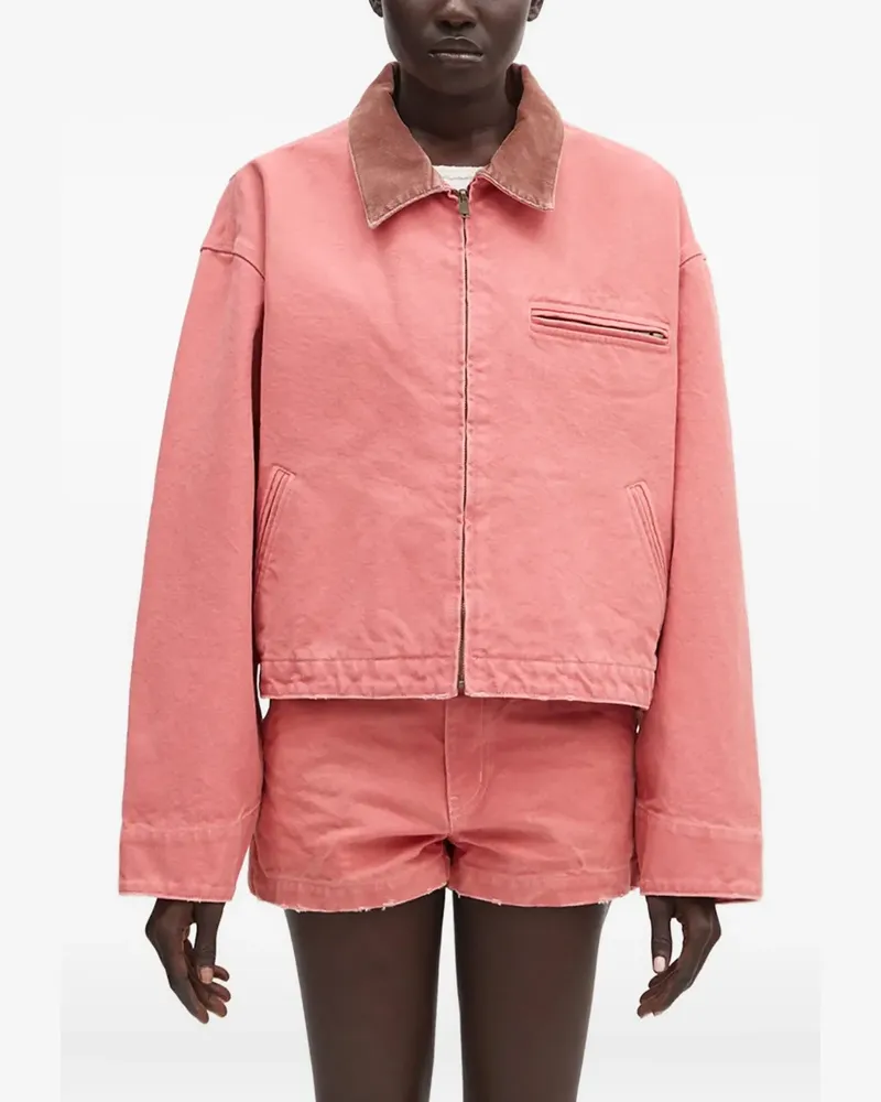 AMBUSH Jacke mit Cordkragen - Rosa Rosa
