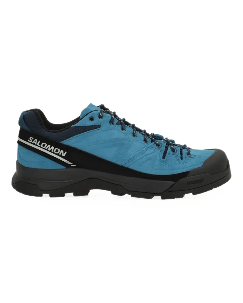 Salomon X-ALP panelled leather sneakers - Blau Blau