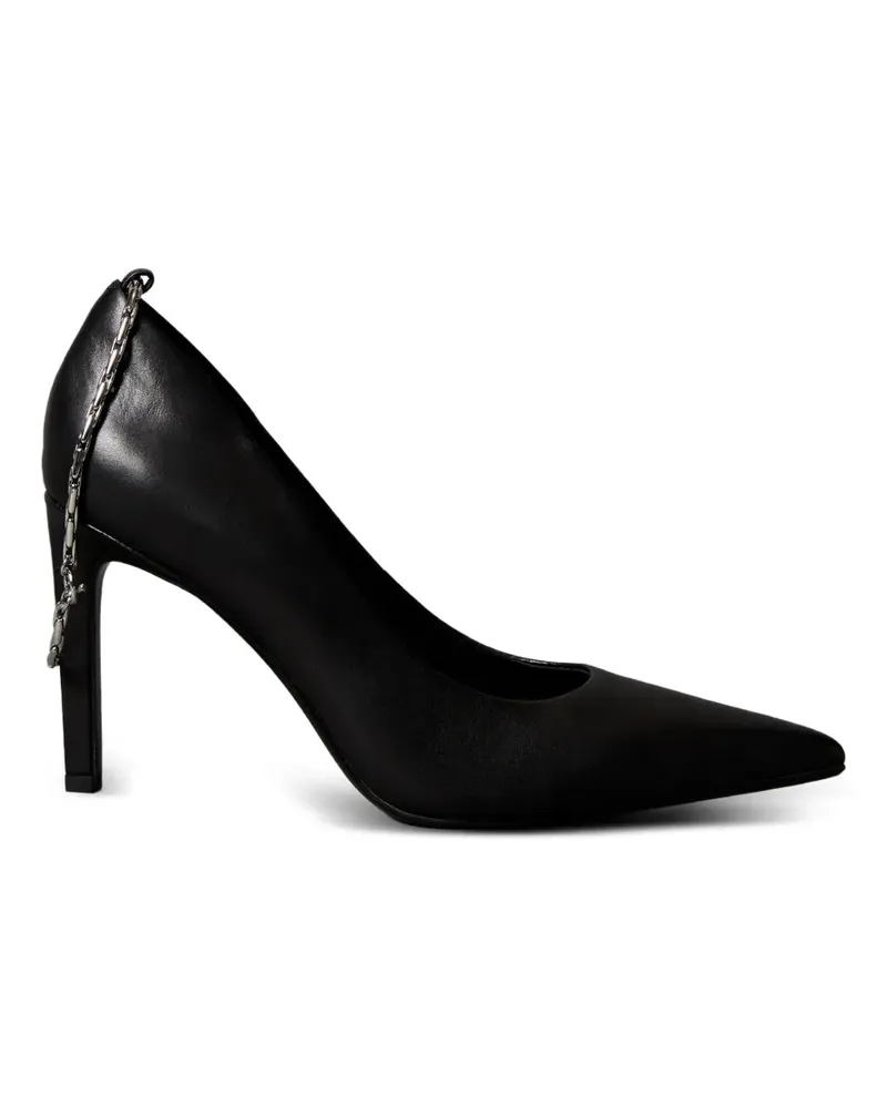 Calvin Klein Pumps mit Zierkette - Schwarz Schwarz