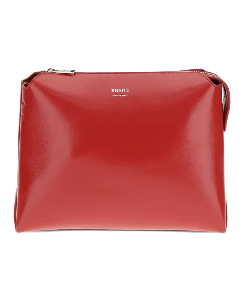 KHAITE Mittelgroße Lina Schultertasche - Rot Rot