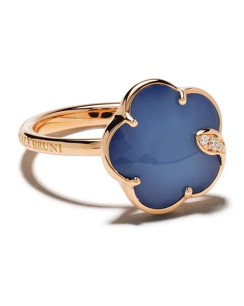 Pasquale Bruni 18kt 'Petit Joli' Rotgoldring mit Diamanten - Rosa Rosa