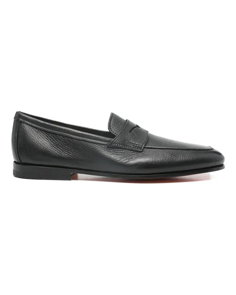 Santoni penny loafers - Schwarz Schwarz