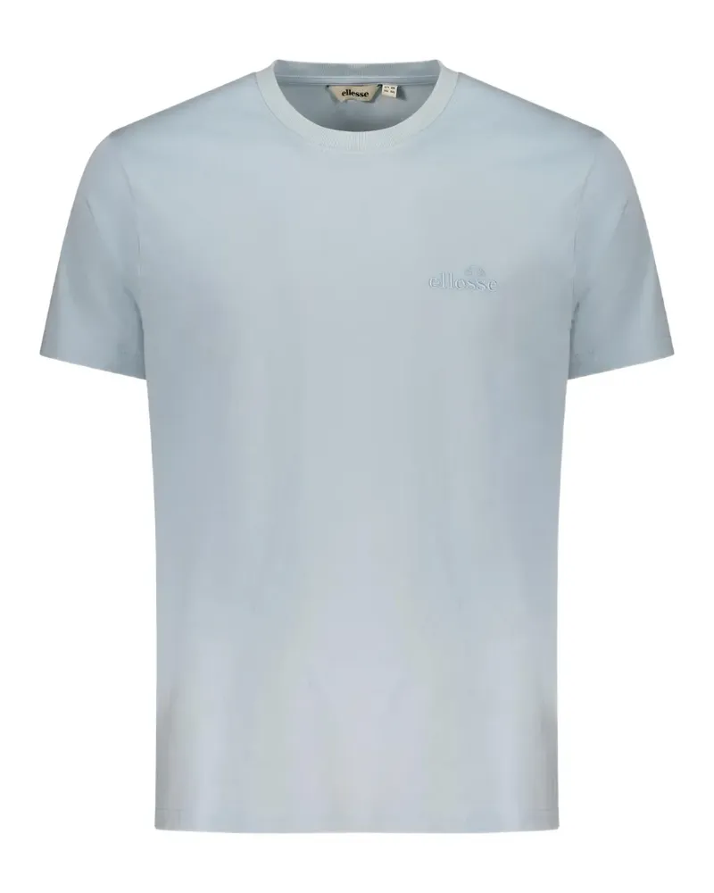 Ellesse logo-embroidered T-shirt - Blau Blau