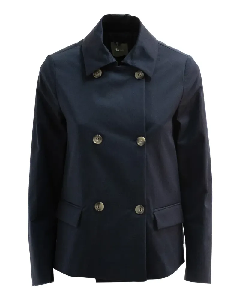 KILTIE double-breasted jacket - Blau Blau