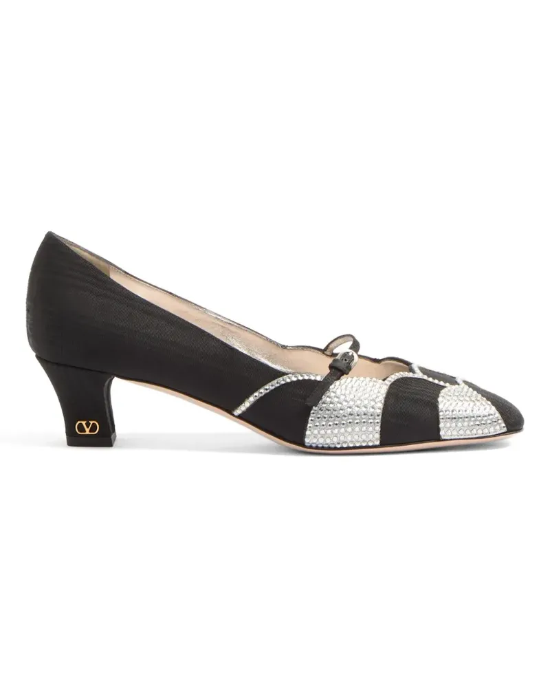 Valentino Garavani Bowow Pumps mit Verzierung 45mm - Schwarz Schwarz