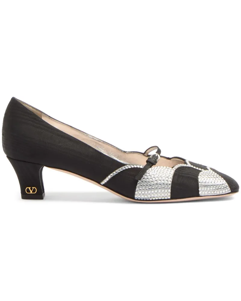 Valentino Garavani Bowow Pumps mit Verzierung 45mm - Schwarz Schwarz