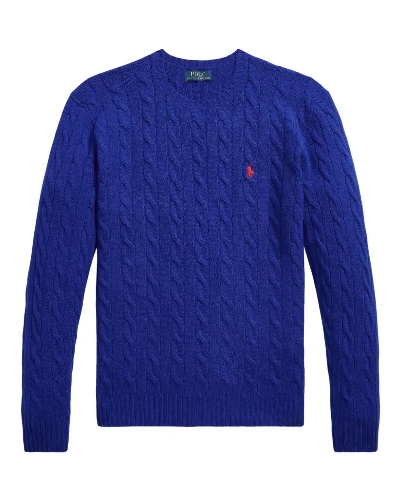 Ralph Lauren cable-knit wool-cashmere jumper - Blau Blau