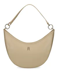 Tommy Hilfiger Schultertasche mit Logo-Applikation Nude