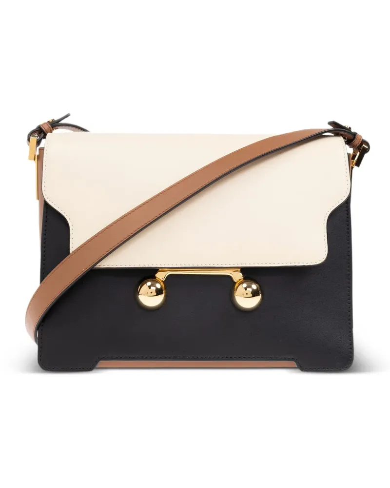 Marni Mittelgroße Trunkaroo Schultertasche - Schwarz Schwarz