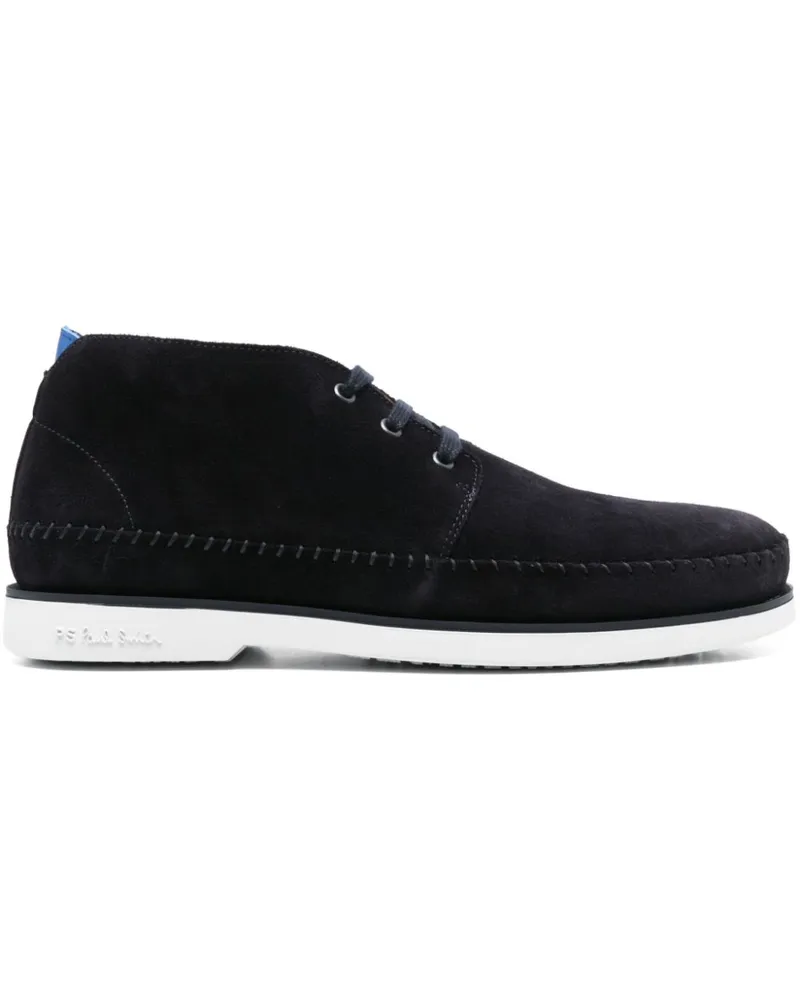 Paul Smith Stiefel aus Wildleder - Blau Blau