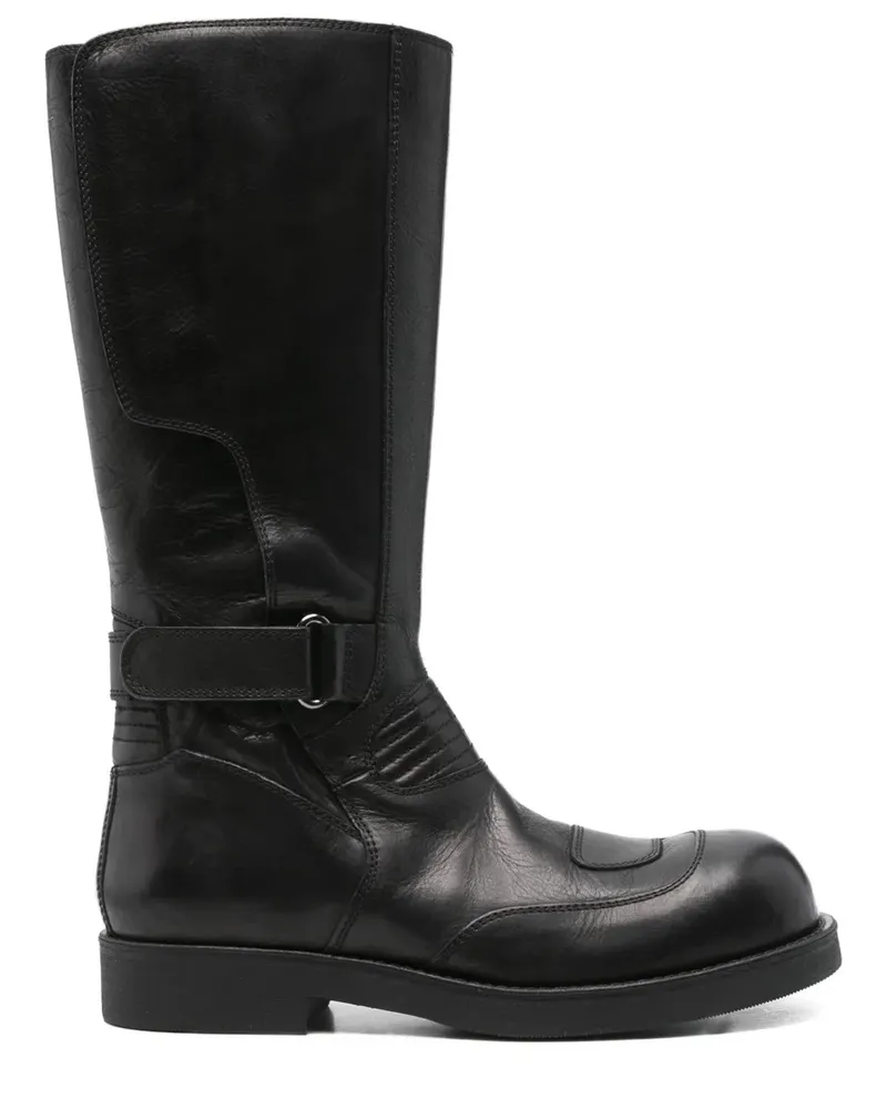 Maison Margiela leather boots - Schwarz Schwarz