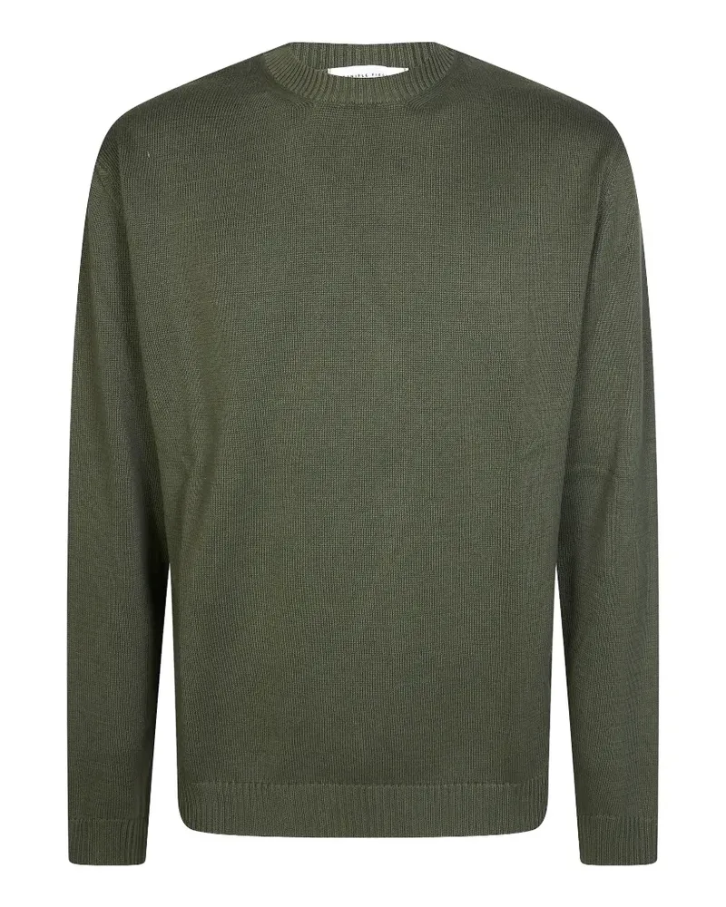 Daniele Fiesoli Fein gestrickter Pullover - Grün Grün