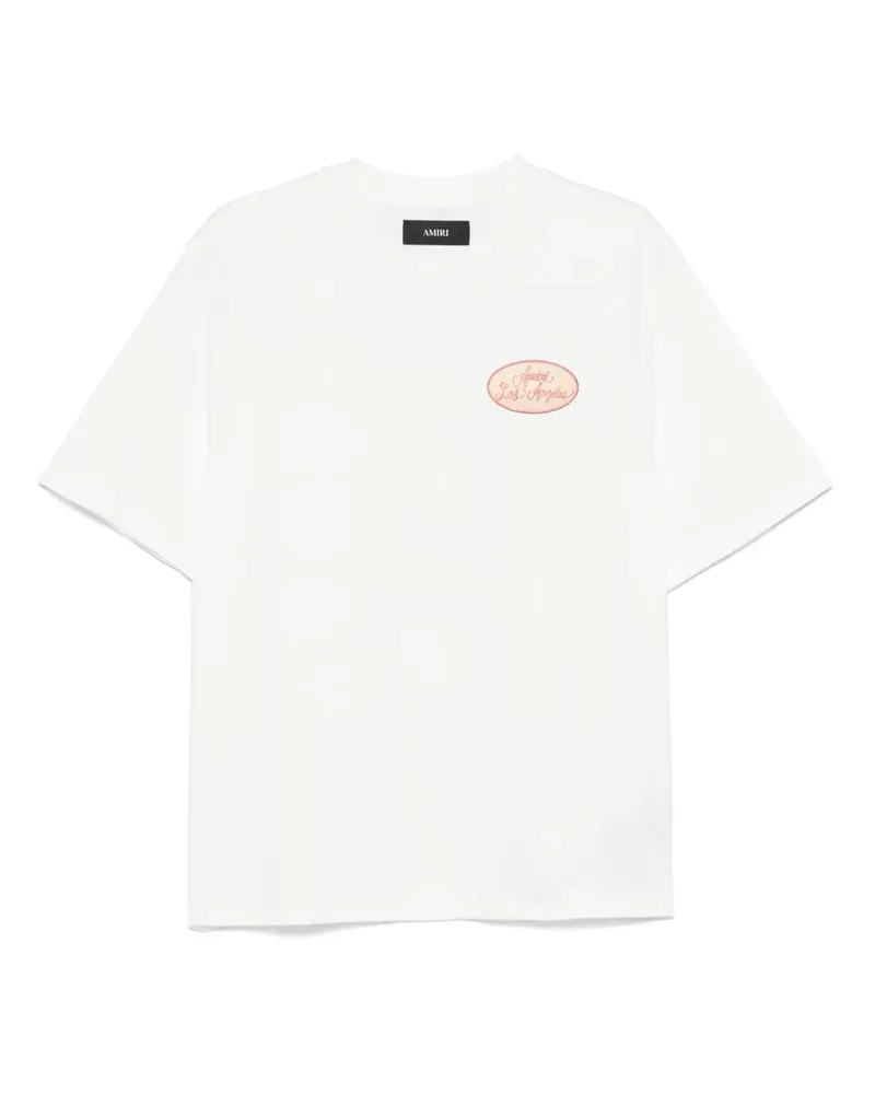Amiri Klassisches T-Shirt - Weiß Weiß