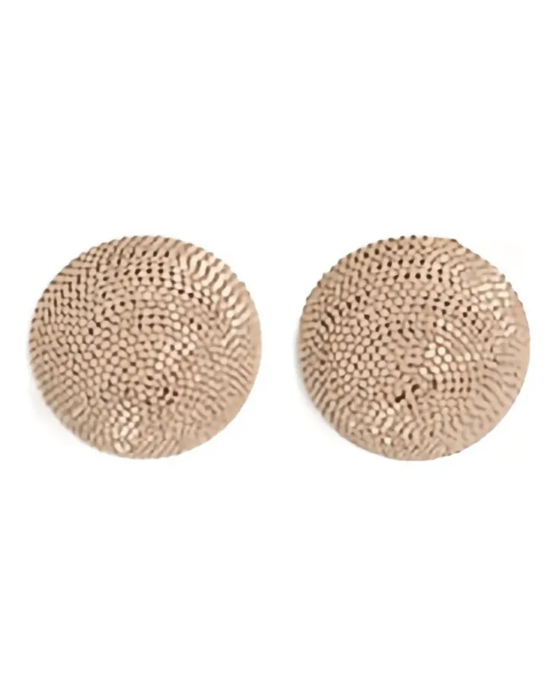 Fabiana Filippi Strukturierte Filo Ohrringe - Gold Gold