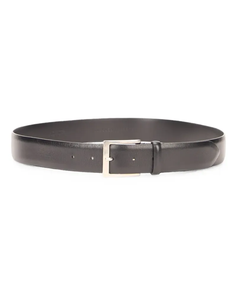 Alberta Ferretti buckle-fastening leather belt - Schwarz Schwarz