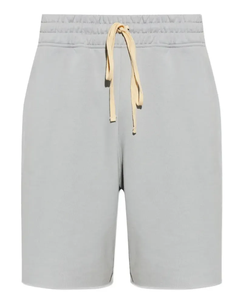 AllSaints Helix raw-cut drawstring shorts - Grau Grau