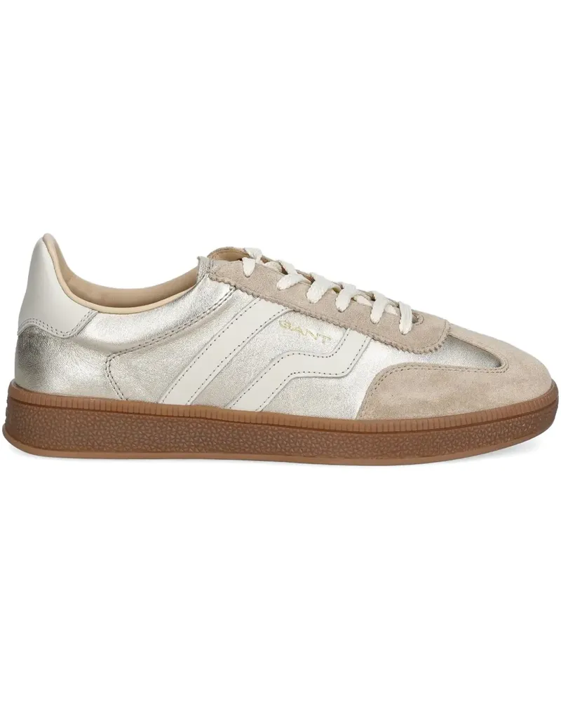 Gant Cuzima panelled sneakers - Gold Gold