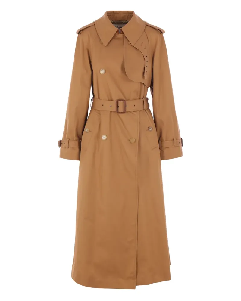 Chloé Trenchcoat mit Gürtel - Braun Braun