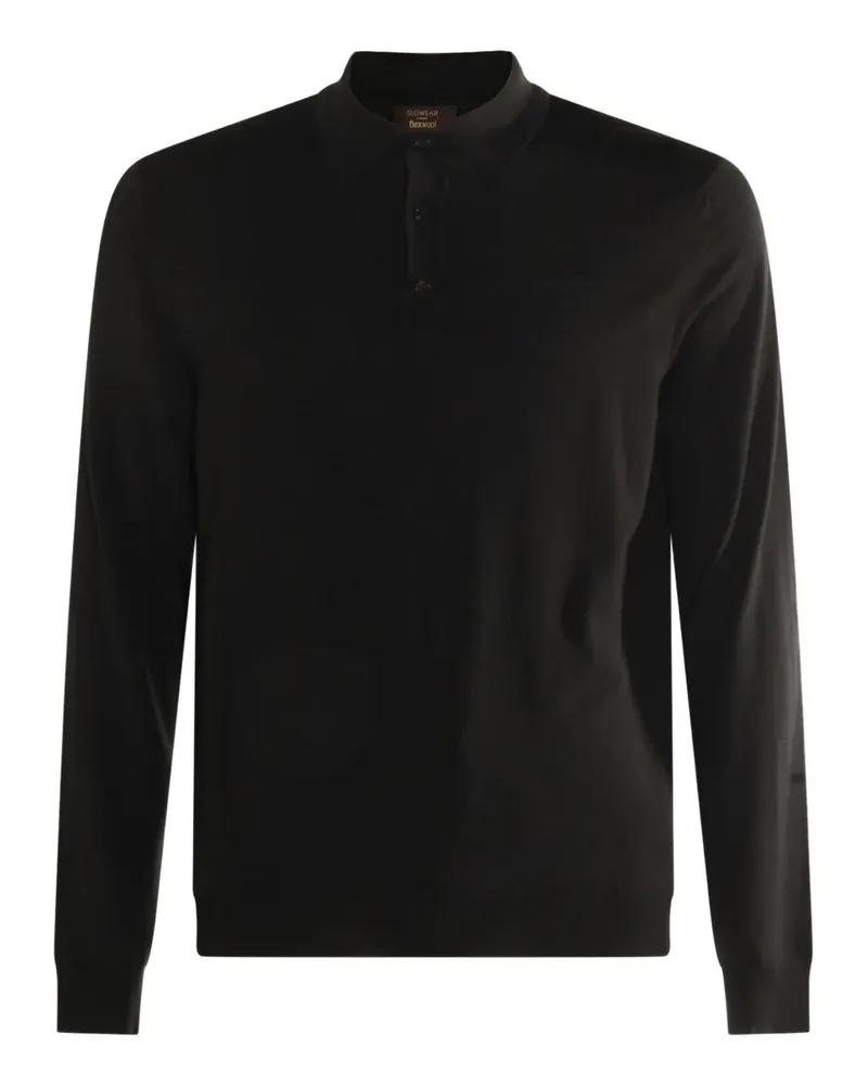 Zanone Langärmeliger Pullover - Braun Braun