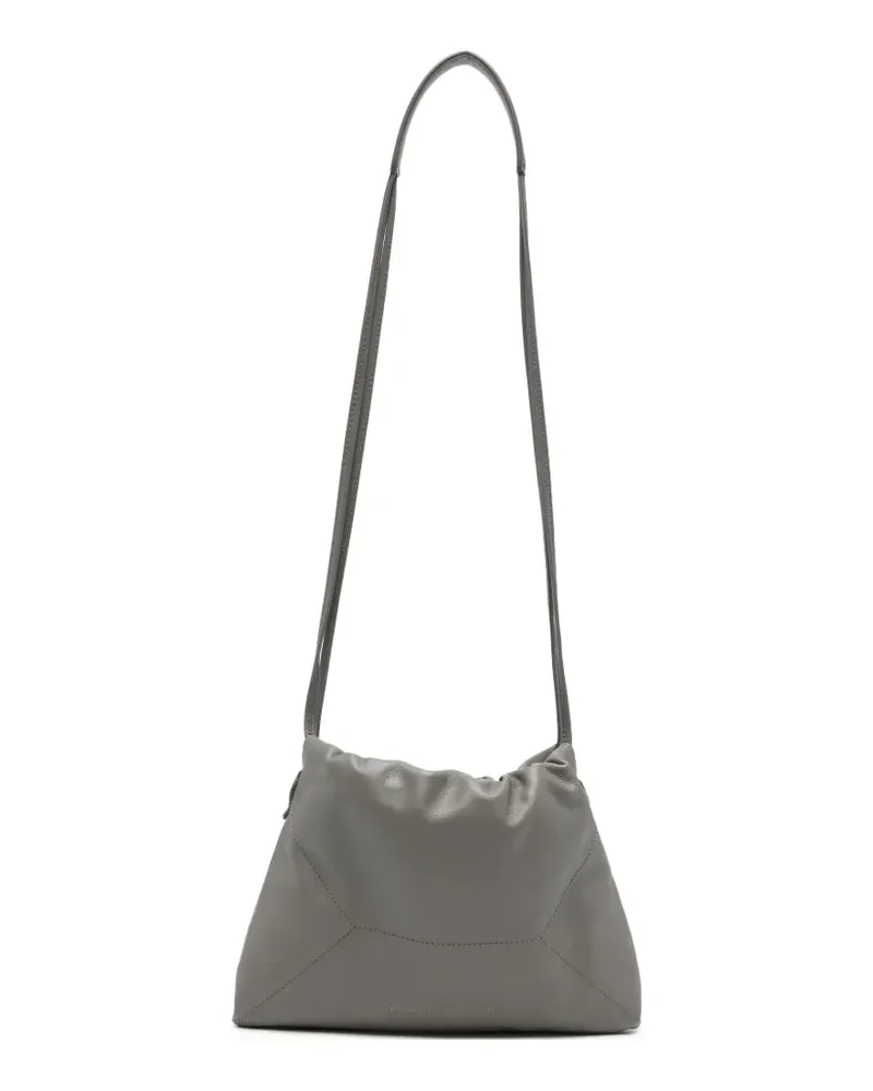 Brunello Cucinelli Schultertasche mit Einsätzen - Grau Grau