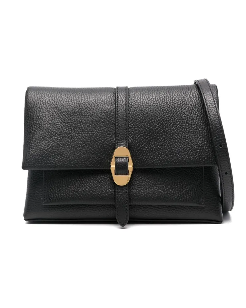 Coccinelle Mittelgroße Dorian Schultertasche - Schwarz Schwarz