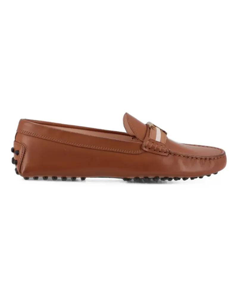 TOD'S T Timeless Gommino loafers - Braun Braun