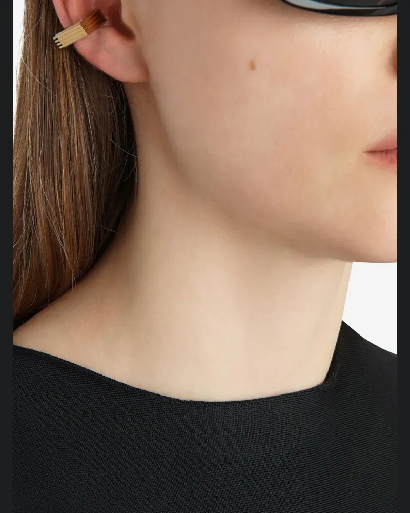 KHAITE Empire Ear Cuffs - Gold Gold