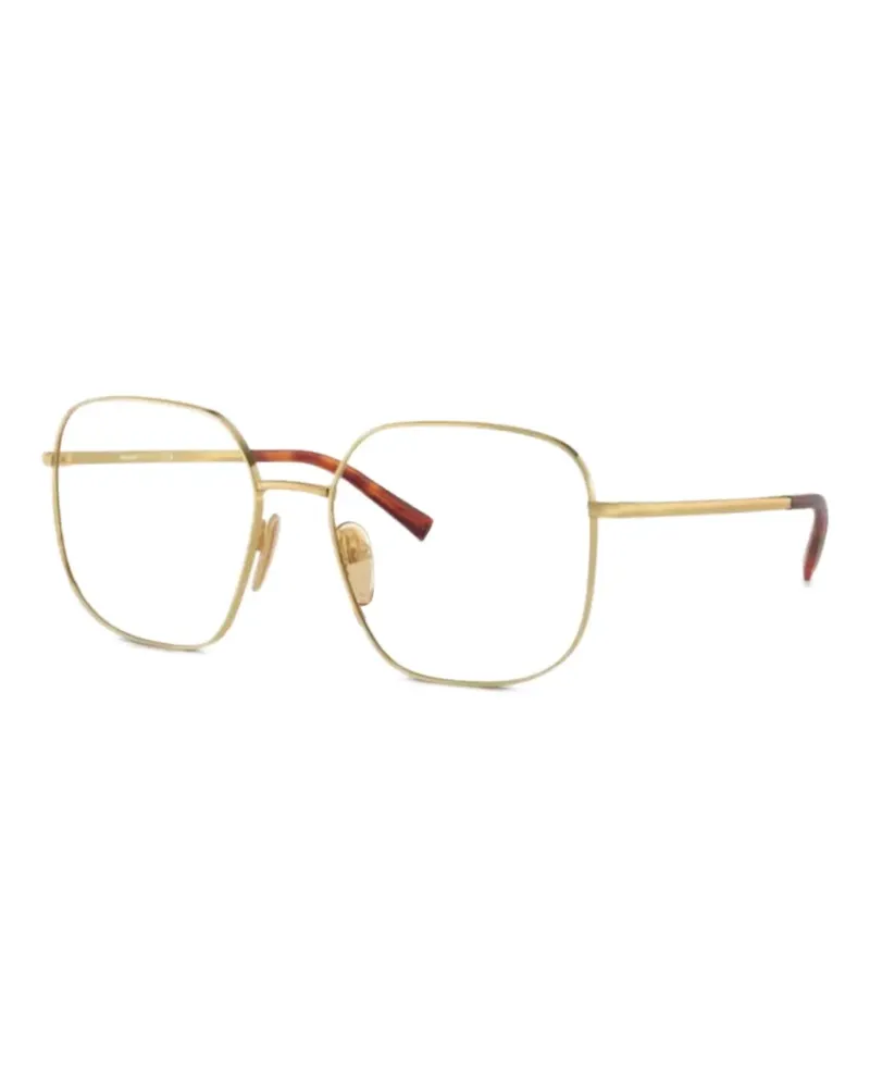 Prada Brille mit geometrischem Gestell - Gold Gold