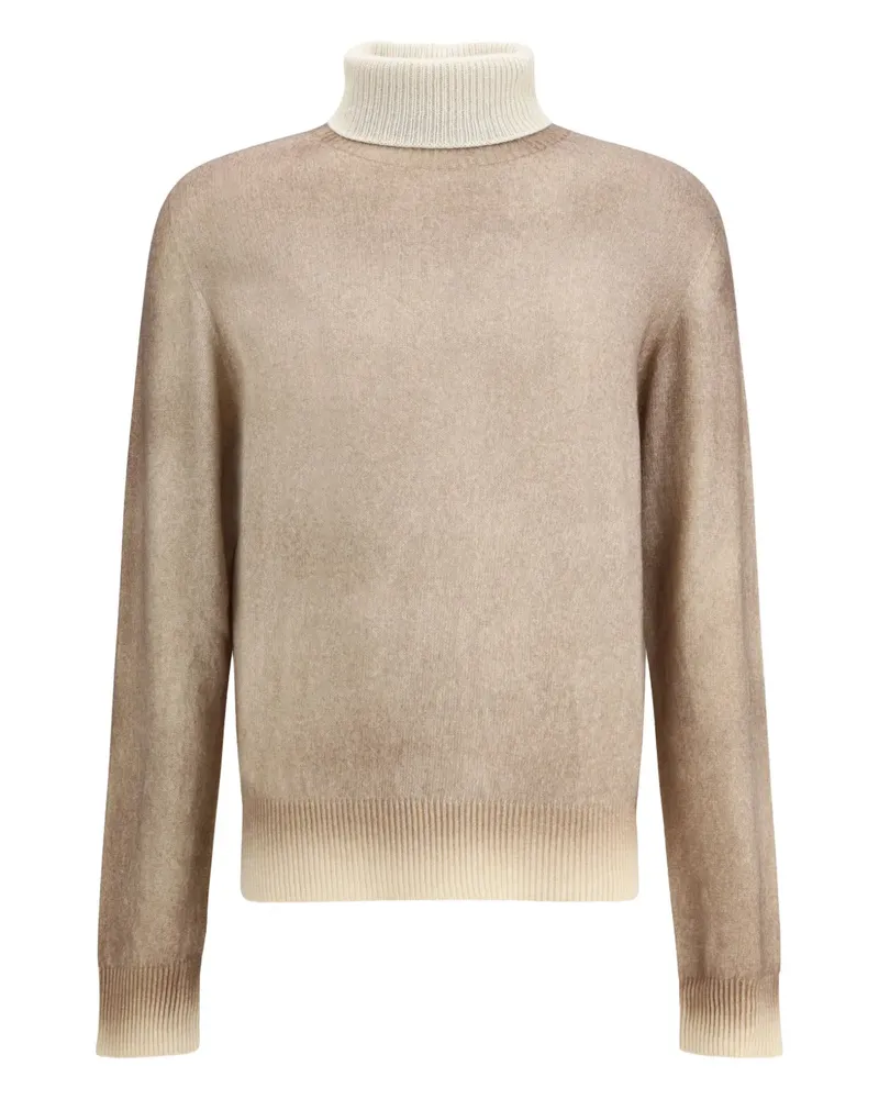 ARAGONA turtleneck sweater - Nude Nude