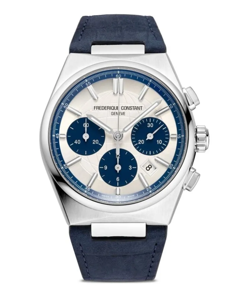 Frédérique Constant Highlife Chronograph Automatic 41mm - Silber Silber