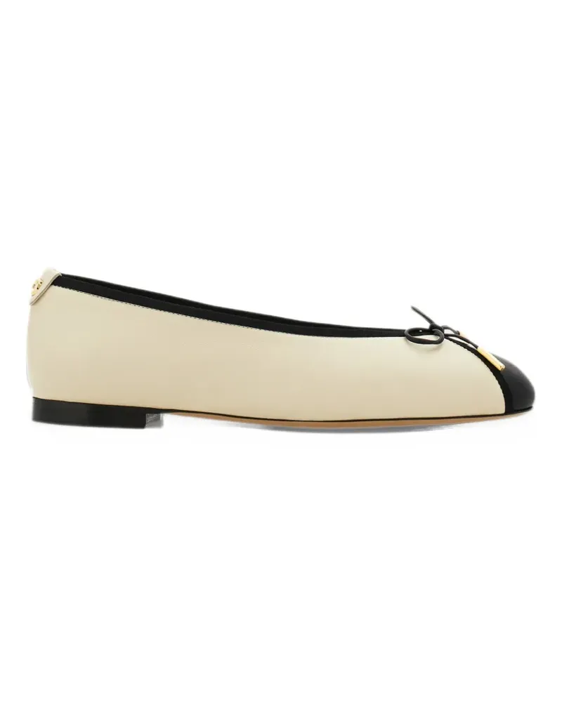Ferragamo Ballerinas mit Schleifendetail - Nude Nude